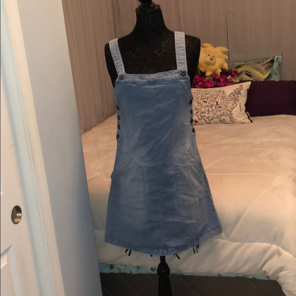 Jean Overall Dress